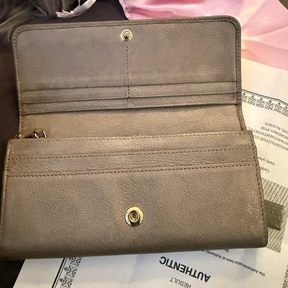 Jimmy Choo Star-Studded Gray Wallet Authentic with COA - Picture 9 of 13